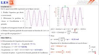 Exercice 2  Ondes [upl. by Quitt823]