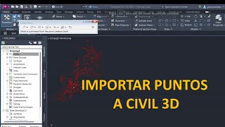 Cómo importar puntos al civil 3D 2025 [upl. by Flory147]