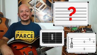 Aprende a leer tablatura partitura y cifrado para guitarra [upl. by Eerbua57]