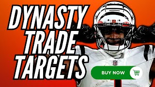 Dynasty Trade Targets At Every Position HUGE VALUES [upl. by Onofredo]