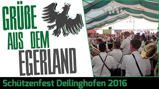 🟢 Grüße aus dem Egerland 🎼  Live  Blasmusik  Musikzug Plettenberg  Schützenfest Deilinghofen [upl. by Aihsatsan771]