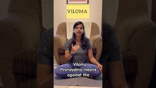 VILOMA Pranayama yoga practise 21dayschallenge breath breathedeeply pranayama [upl. by Notnert547]