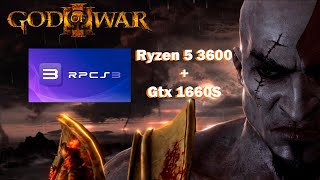 ASI VA GOD OF WAR 3 EN PC CON EL EMULADOR RPCS3 RYZEN 5 3600  GTX1660S SIMPLEMENTE INCREIBLE [upl. by Lexis244]