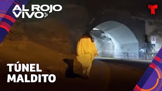 Supuestas almas en pena habitan un túnel maldito en Perú [upl. by Tunk]