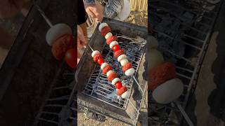 Mantar Kebabı Mushroom Kebab food cooking mushroom [upl. by Lada]