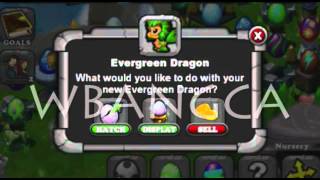 How to breed Evergreen Dragon in DragonVale [upl. by Bernj]