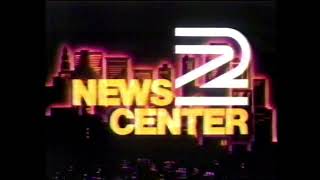 WGRZ News Center 2 Intro 1985 60fps [upl. by Onaimad]