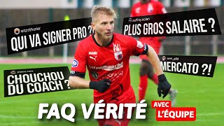 FAQ  Le plus gros salaire de léquipe  Qui va signer pro  Le chouchou du coach [upl. by Nevah473]