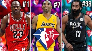 Ranking the NBAs Top 75 Players of AllTime [upl. by Dow]