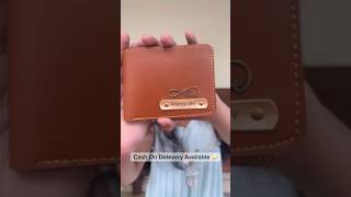 Unboxing🎁Name Wallet  Customised Name Wallet shorts customisedgift [upl. by Sej]