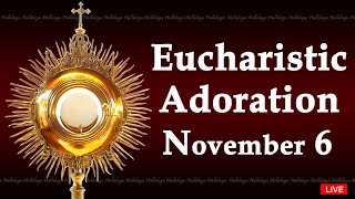 Powerful Eucharistic Adoration I Wednesday November 6 2024 I 300 Pm [upl. by Tiduj]