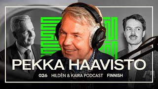 026 – PEKKA HAAVISTO Suomalainen identiteetti Presidenttiehdokkuus amp Suomen ulkopoliittinen rooli [upl. by Gable932]