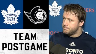 Maple Leafs Media Availability  Post Game at Ottawa Senators  December 7 2023 [upl. by Osy351]