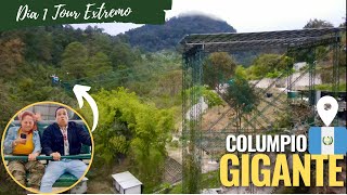 Columpio Gigante en Guatemala😱 Dia 1 Tour Extremo [upl. by Derwood]