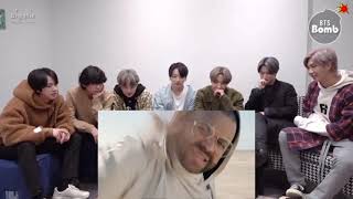 BTS reaction Nacho Yandel  bad bunny bailame❤️ [upl. by Sager]