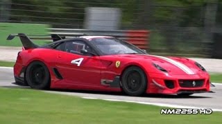 Ferrari 599XX Evolution PURE SOUND [upl. by Ahsiled]