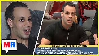 Did Louis Rossmanns Politics Change After Lobbying For Right To Repair [upl. by Angeli]