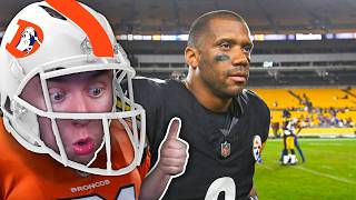 Salty Broncos Fan Reacts To New York Jets vs Pittsburgh Steelers Game Highlights  NFL 2024 Week 7 [upl. by Prospero]