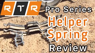 Hellwig Pro Series Helper Springs On Vs Off Comparison Ford F150 [upl. by Shaeffer]