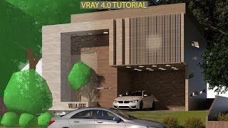 Vray 40 settings for sketchup [upl. by Ramej]