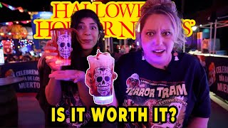 Halloween Horror Nights Hollywood Food Review [upl. by Eliza888]