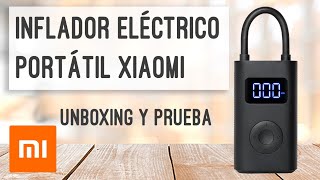 ✅ INFLADOR DE RUEDAS eléctrico de XIAOMI  Unboxing y prueba en español [upl. by Strephon478]