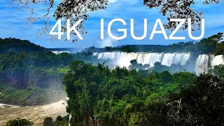 4K IGUAZU イグアスの滝 [upl. by Einehpets]