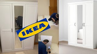 Montage armoire SONGESAND IKEA  IKEA SONGESAND Wardrobe Assembly [upl. by Nitsraek849]