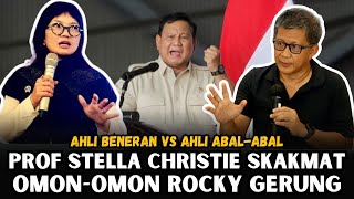 PROF STELLA CHRISTIE BUNGKAM ROCKY GERUNG YANG OMONOMON SOAL IQ [upl. by Verene82]