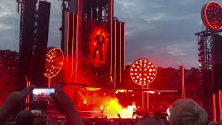 Rammstein  Deutschland 307 2022 Ullevi Göteborg Sweden [upl. by Mountfort]