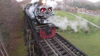 TWEETSIE GHOST TRAIN BLOWING ROCK NC USA [upl. by Ssitruc478]