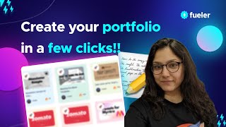 Step by Step Guide to Create Portfolio on Fueler ft Chelsi Mehta [upl. by Okimat]