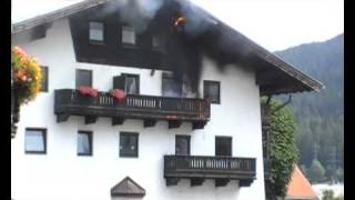 Freiwillige Feuerwehr Götzens  Einsatzvideo 14072009 [upl. by Aisatal]