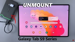 How To Correctly Eject UnMount External Storage From Samsung Galaxy Tab S9  S9 Ultra [upl. by Jeanne]