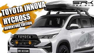 AllNew Toyota Innova Hycross Adventure Edition modification  SRK Designs [upl. by Carolina419]