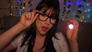 ASMR ♥️Clumsy Nurse fixes you I Cranial Nerve Exam I ROLEPLAY I Leyna inu [upl. by Nwatna421]