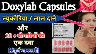 Doxylab Capsules  Doxycycline and Ambroxol Capsules Uses amp Side Effects  Doxylab Capsules In Hindi [upl. by Aniral]