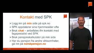 Webinar  Pensjon for statlige ansatte i staten født etter 1963 eller senere [upl. by Nidroj]