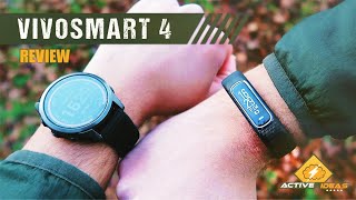 Garmin Vivosmart 4  FULL REVIEW  Best 2022 fitness tracking device on a budget [upl. by Ahseenal]