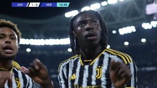 Moise Kean Disallowed Goal Juventus vs Verona 10  All Goals and Extended Highlights [upl. by Denice539]