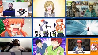 Gekkan Shoujo NozakiKun opening reaction mashup [upl. by Drue886]