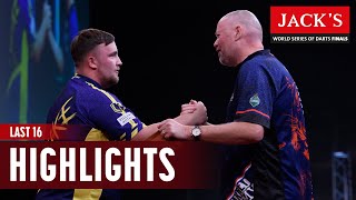 EPIC COMEBACKS  Day Two Highlights  2024 Jacks World Series of Darts Finals [upl. by Nolahc987]