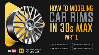 How to Model a Rim in 3Ds Max 2020 Part 1 [upl. by Uzzia]