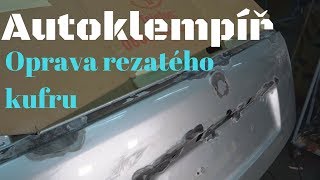 Škoda Octavia Combi 1 Oprava rezatého kufru Car body repair [upl. by Askwith31]