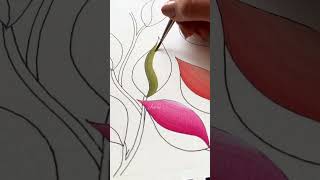 Colouring fun art drawing easyart reel tutorial painting colouring shorts short bts arte [upl. by Burtis]