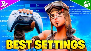 NEW Best Controller SETTINGS  Sensitivity for Console Players [upl. by Tullius]