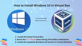 How to Install VirtualBox amp Fix C Package Error  Windows 10 Installation Guide [upl. by Phillipe]