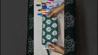 DIY pencil pouch  DIY ZIPPER POUCH BAG FOR MULTIPLE USES  Bag making  Cosmetic bag  Zipper pouch [upl. by Pip]