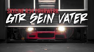 JP Performance  GTR sein Vater   Nissan Skyline R34 Fahrwerk [upl. by Nevuer]