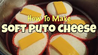 Soft Puto Cheese  Steamed Puto  Filipino Meryenda [upl. by Colb808]